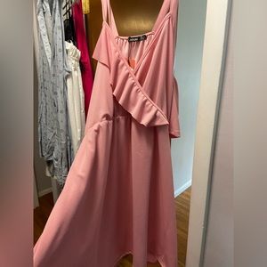 OTS Mini Ruffle Dress! NWT